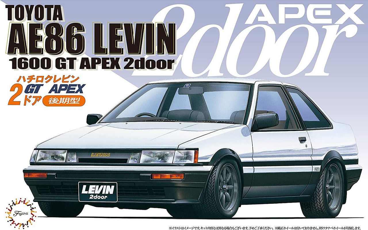 emiransan。 Fujimi 1/24 Toyota AE86 Levin 2 door Late Ver. Plastic Model