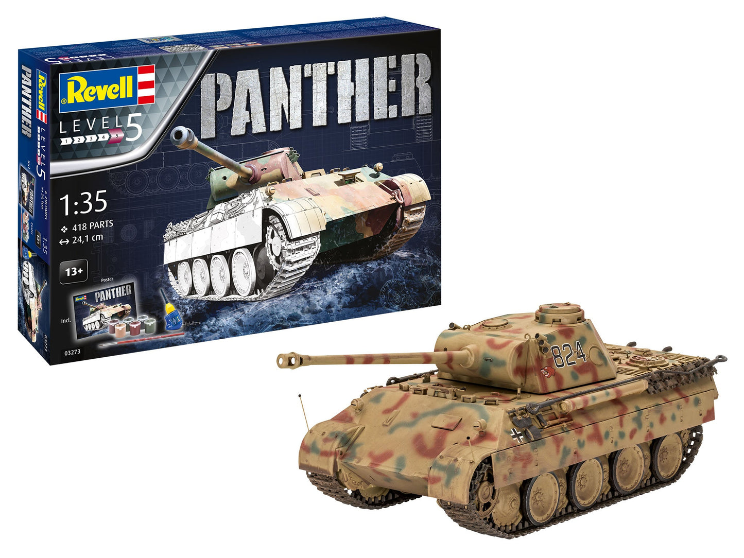 1:35 Gift Set Panther Ausf. D