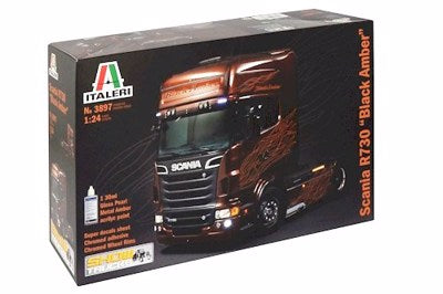 ITALERI 1:24 SCANIA R BLACK AMBER