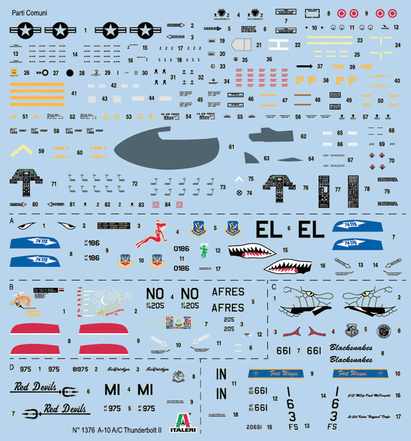 1 : 72 A-10 A/C THUNDERBOLT ll - GULF WAR