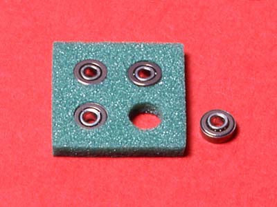MINI 4WD ROUND HOLE BALL BEARING SET (4 pcs.)