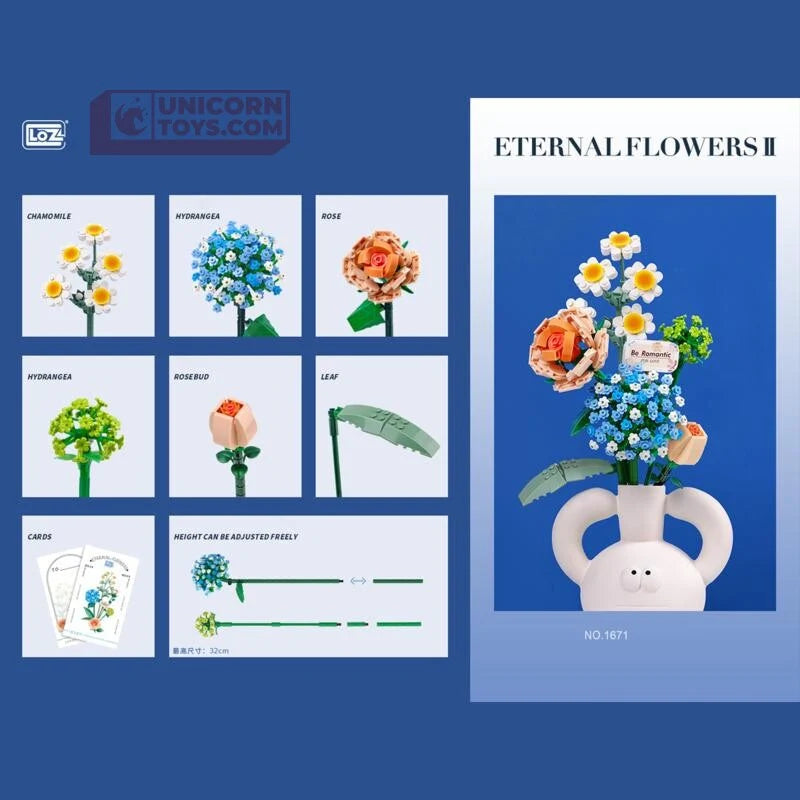Eternal flower - Chamomile Bouquet