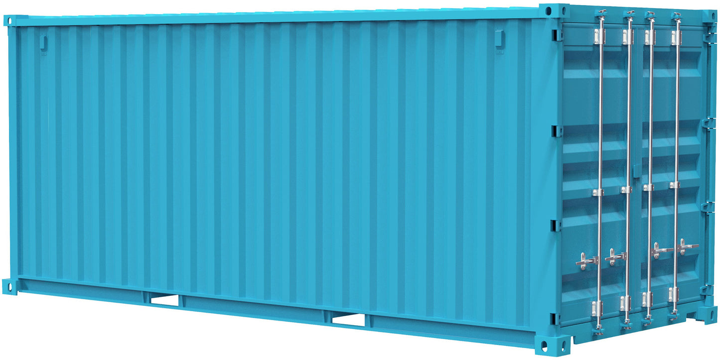 1/24 CAR NEXT Series, 20ft Container (Light Blue)