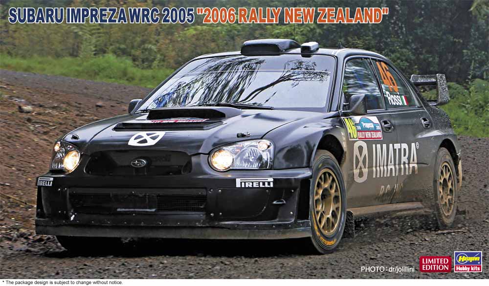 Hasegawa 1/24 Subaru Impreza WRC 2005 '2006 Rally New Zealand'