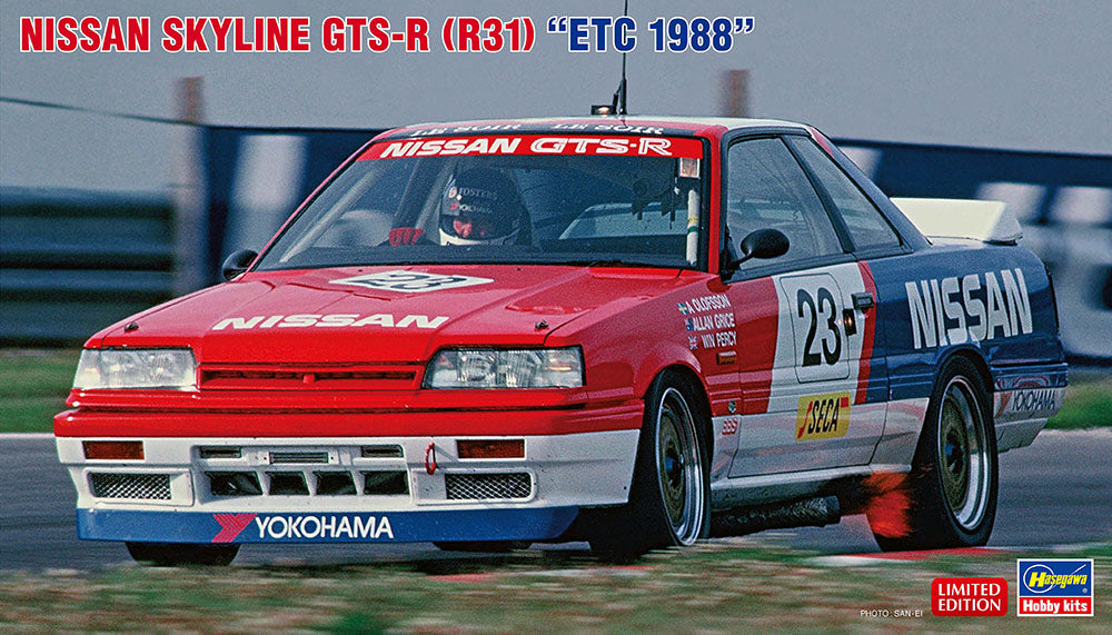 Hasegawa 1/24 Nissan Skyline GTS-R (R31) ETC 1988