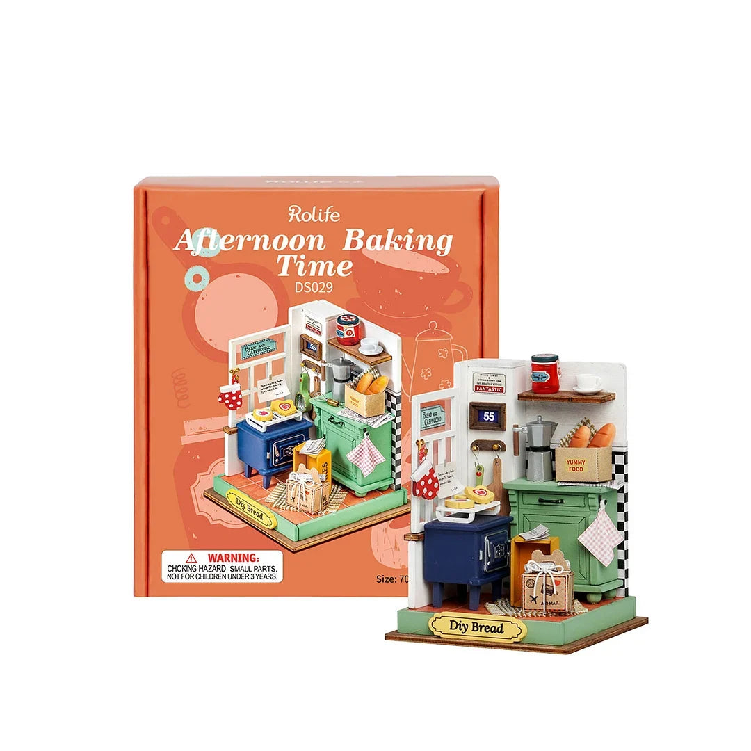 Afternoon Baking Time - DIY Miniature House Kit