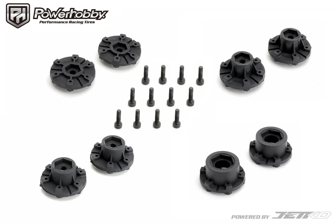 1/10 2.8 MT Super Sonic Tires (2) with Removable Hex Wheels