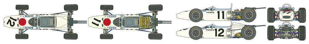 1:20 Honda RA272 - 1965 Mexico Winner