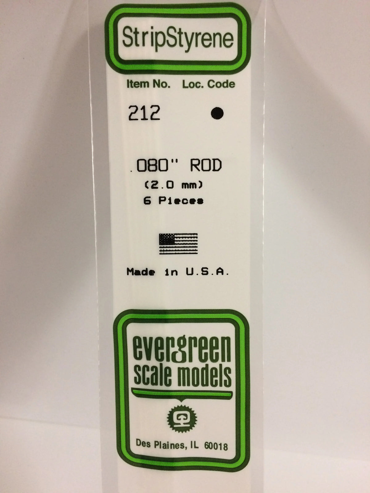 Round Rod .080" (2.0mm) (6)