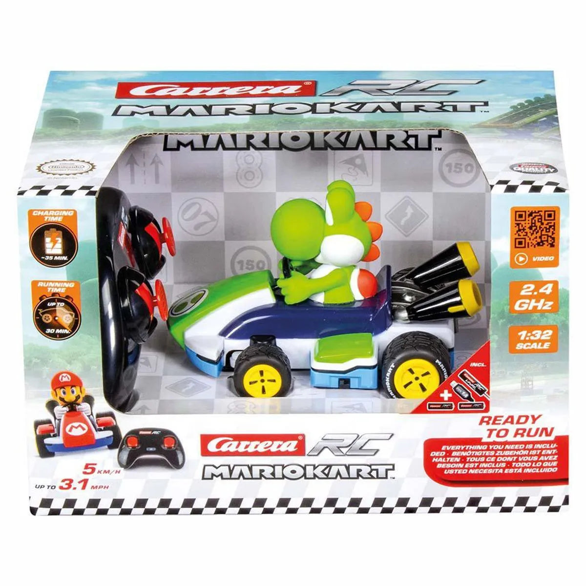 Mario Kart(TM) Race Kart 1:32, Yoshi