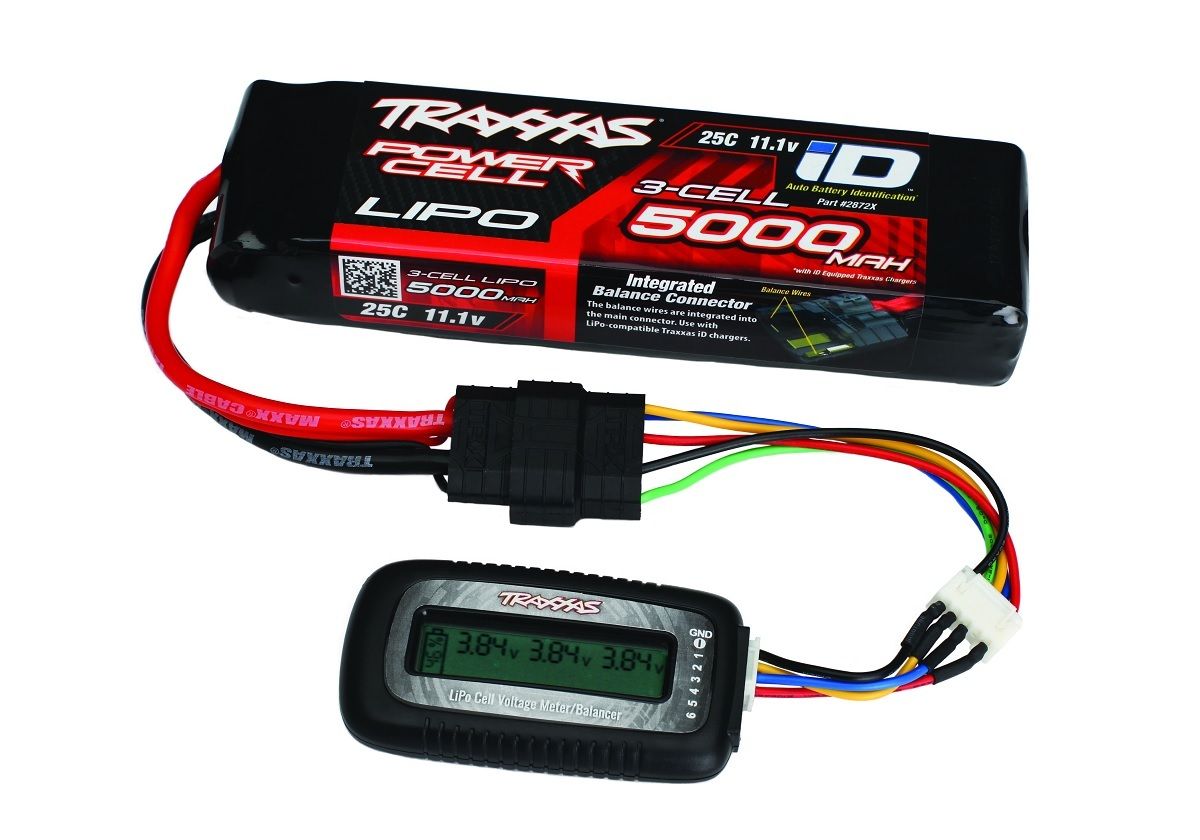 Traxxas LiPo cell voltage checker/balancer