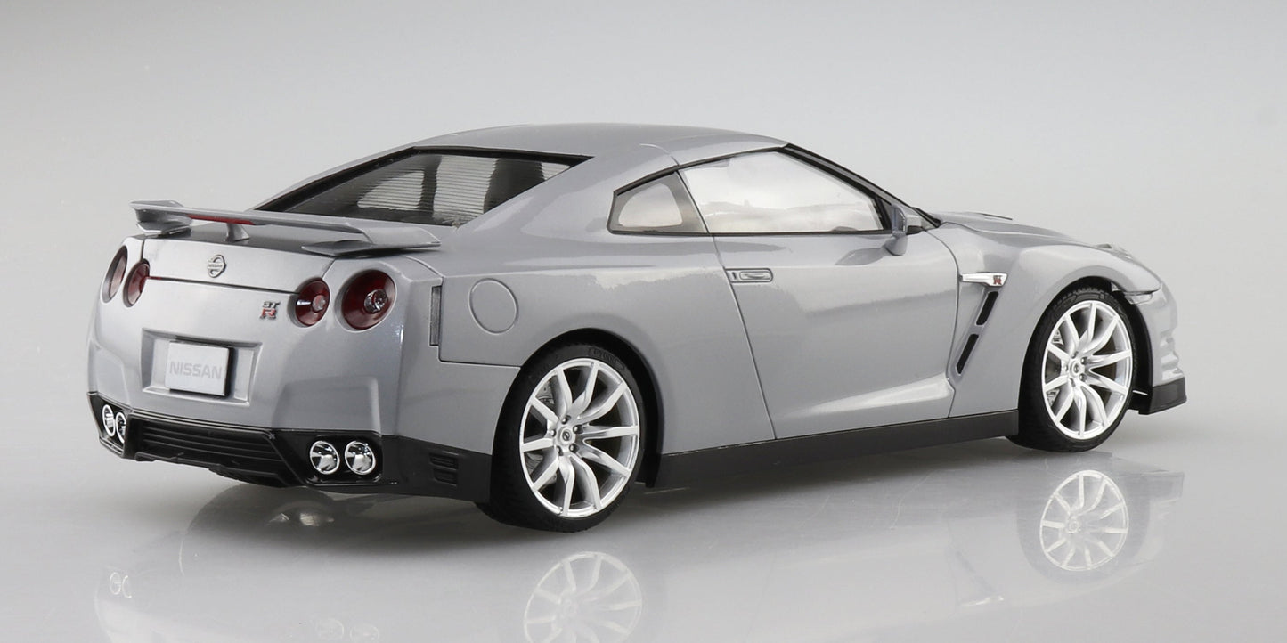 Aoshima 1/24 Nissan R35 GT-R '14 Ultimate Metal Silver