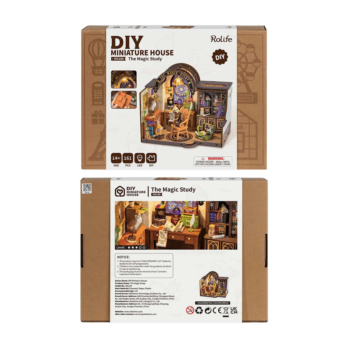 The Magic Study - DIY Miniature House Kit