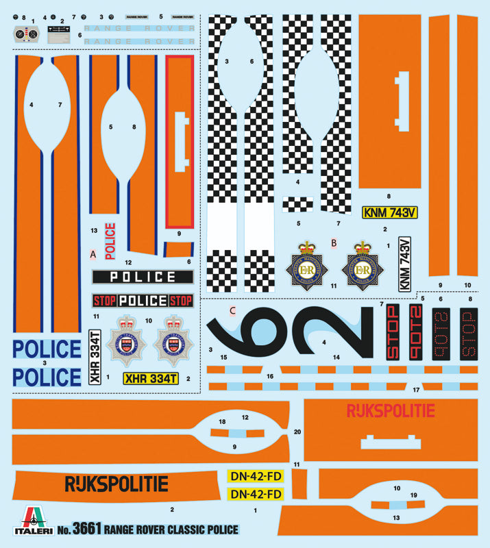 1:24 POLICE RANGE ROVER