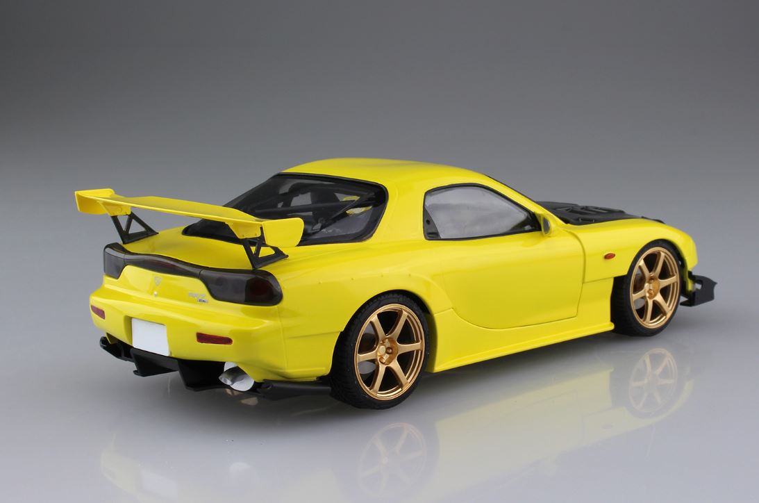 1/24 Initial D Takahashi Keisuke FD3S RX-7 Project D Ver.