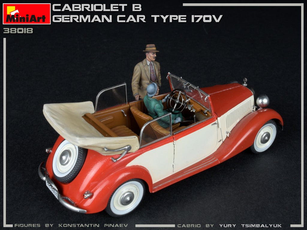 MiniArt 1/35 Cabriolet B German Car Type 170V
