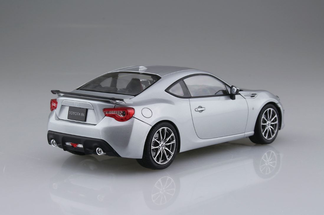 Aoshima 1/24 Toyota ZN6 Toyota 86 '16 Ice Silver Metallic