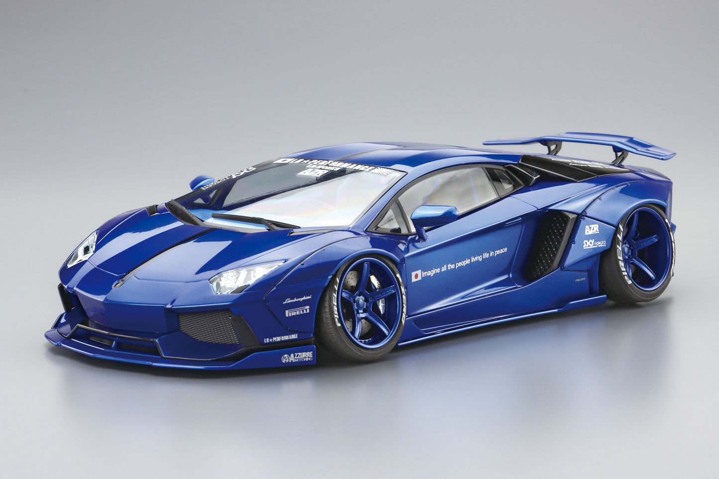 Aoshima 1/24 LB-Works Lamborghini Aventador Ver.2