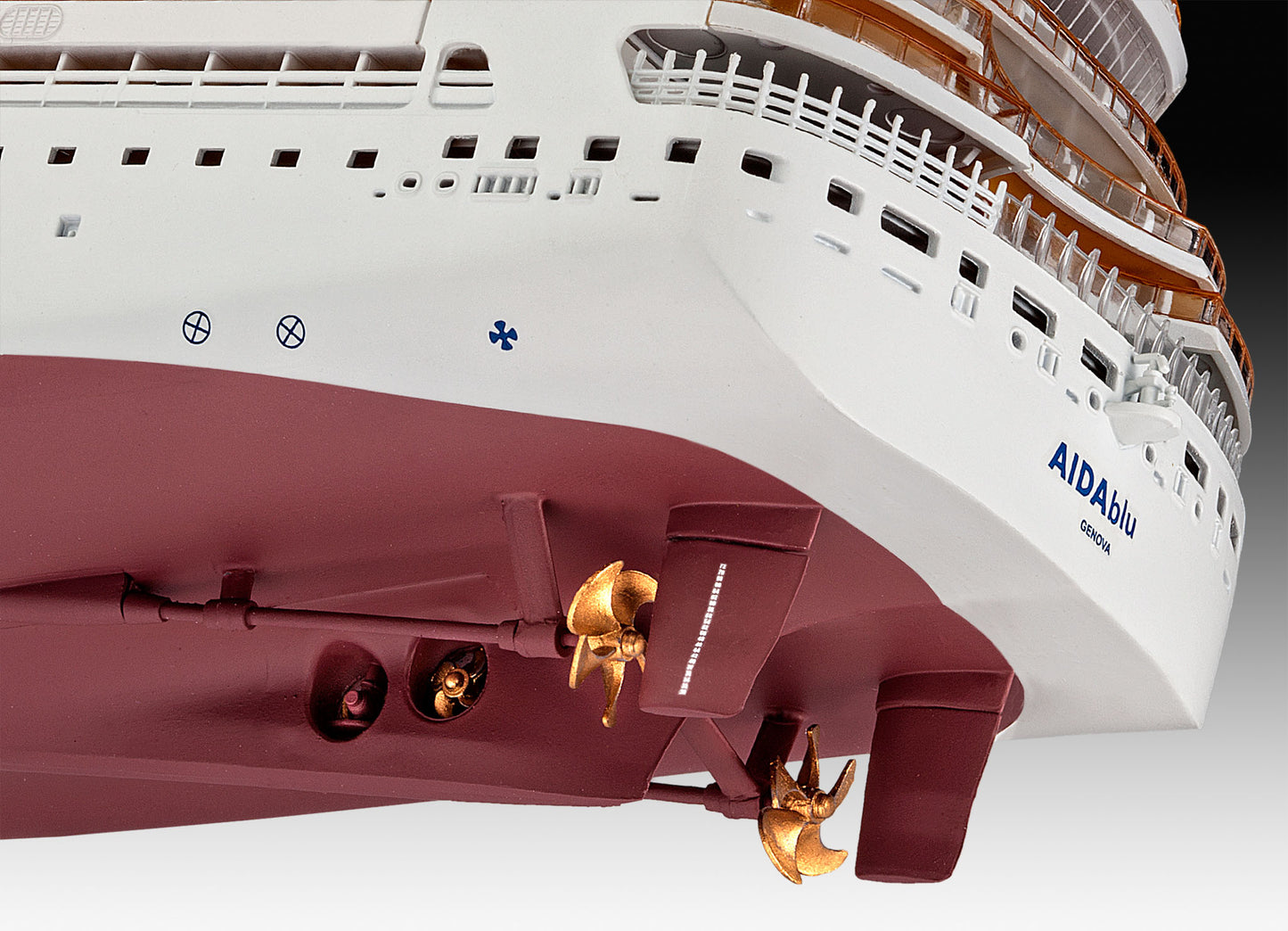 1:400 Cruiser Ship AIDA