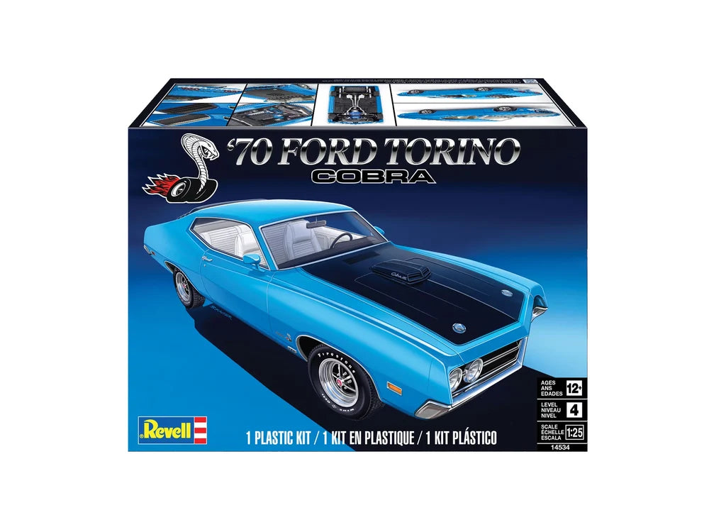 1/25 1970 Ford Torino Cobra Model Kit