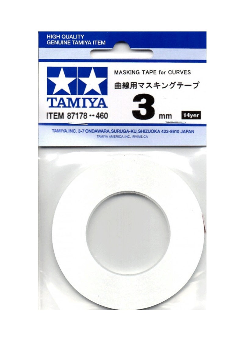 Masking tape for curves