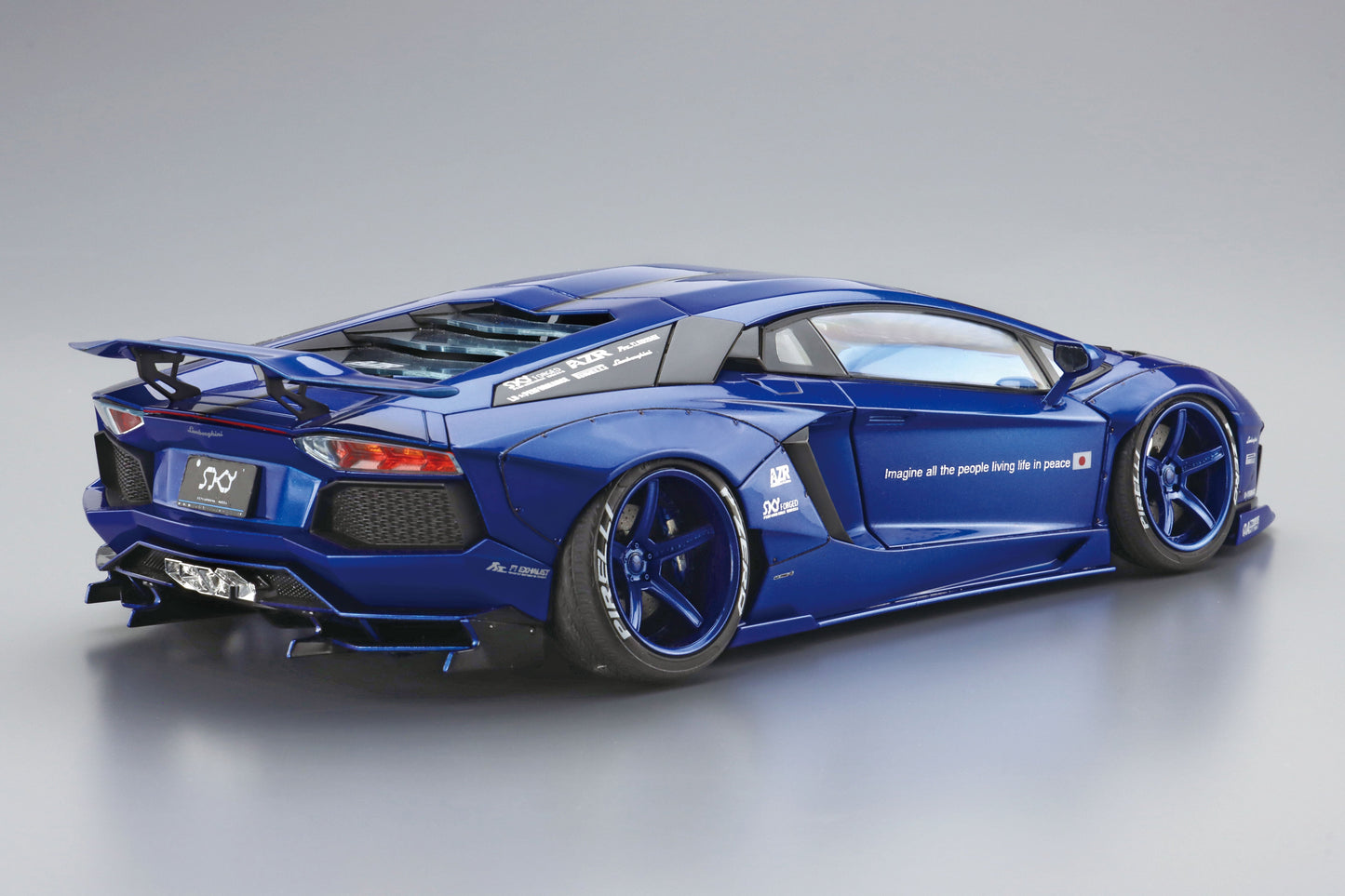 Aoshima 1/24 LB-Works Lamborghini Aventador Ver.2