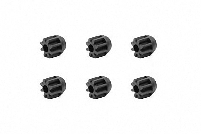 CARBON REINFORCED 8T PINION GEAR (6PCS.)
