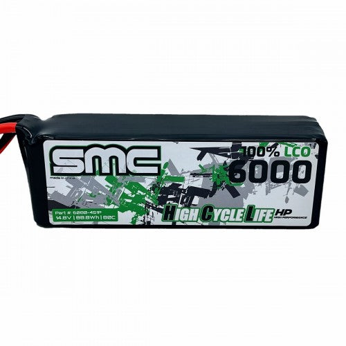 HCL-HP 14.8V-6000mAh-80C Flight Pack XT90 ANTI SPARK