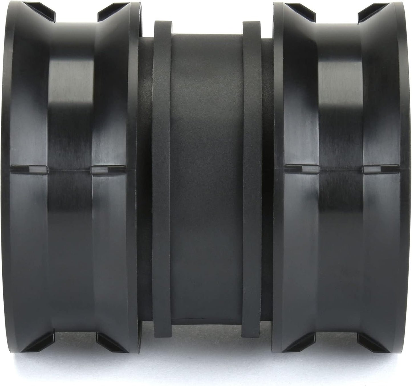 1/10 Carbine Front/Rear 1.9" 12mm Rock Crawler Wheels (2) Black