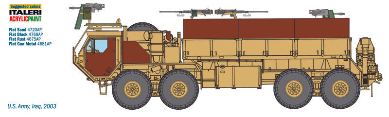 1:35 HEMTT GUN TRUCK
