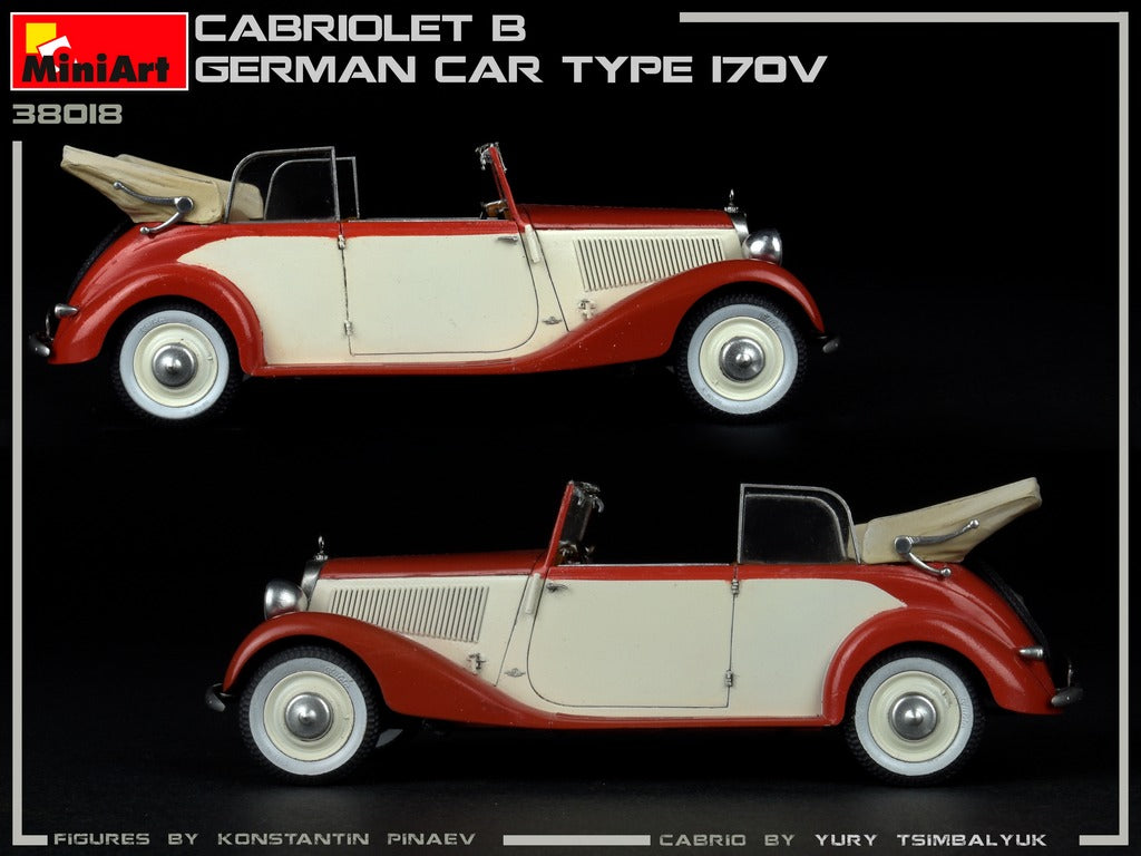 MiniArt 1/35 Cabriolet B German Car Type 170V