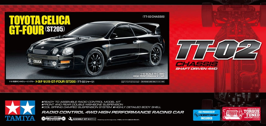 Toyota Celica Gt-Four St205 (TT02) TAM58743 KIT W/ ESC