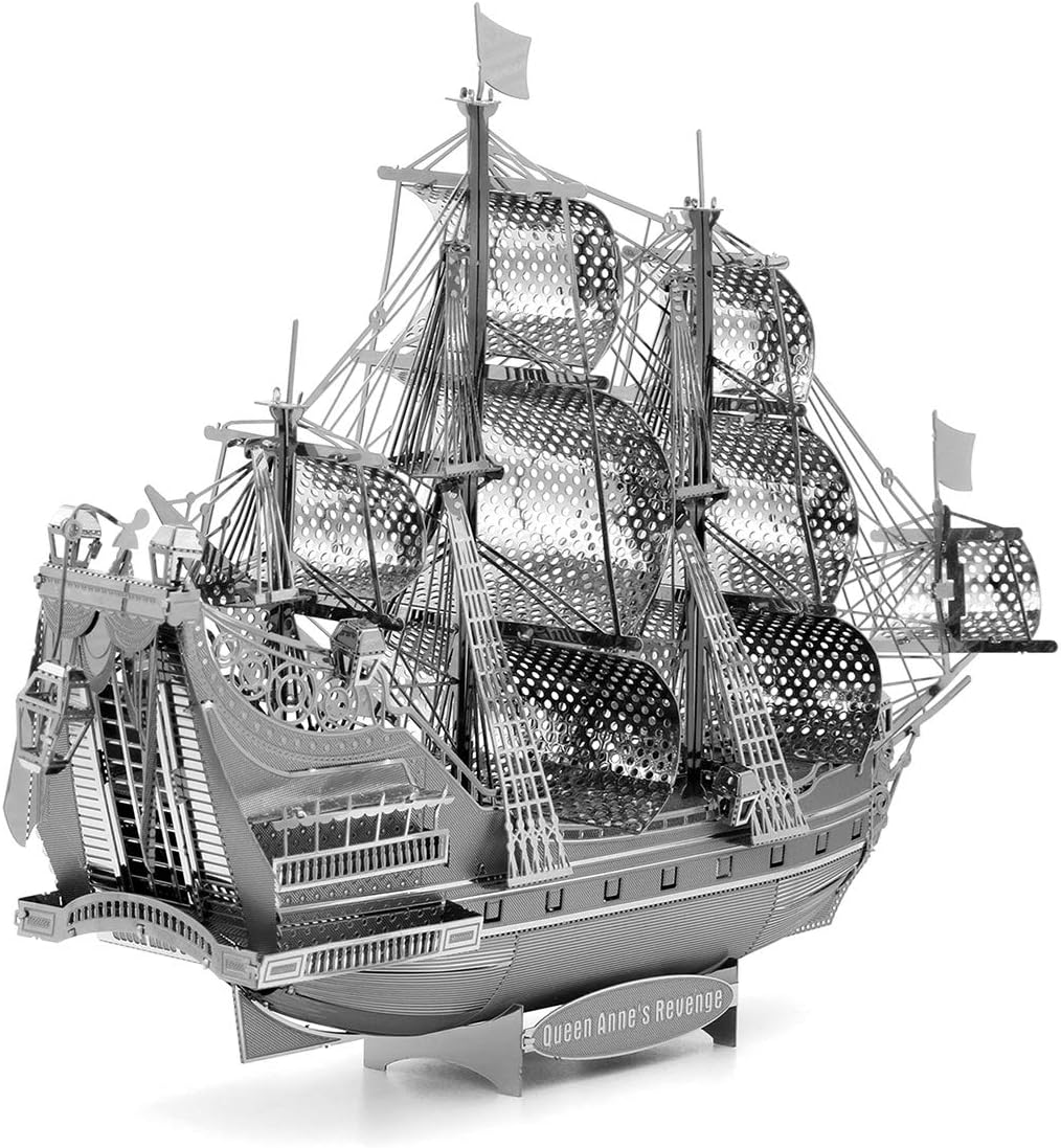 Iconx 3D Metal Model Kits Queen Anne's Revenge