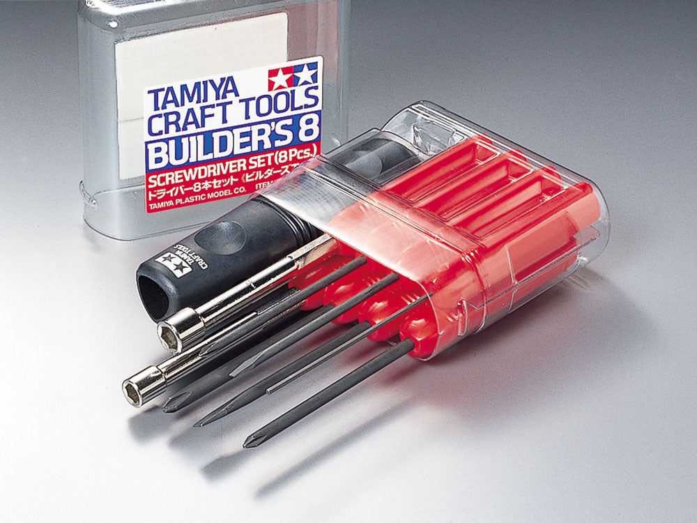 BUILDERS 8 SCREW DRIVER SET