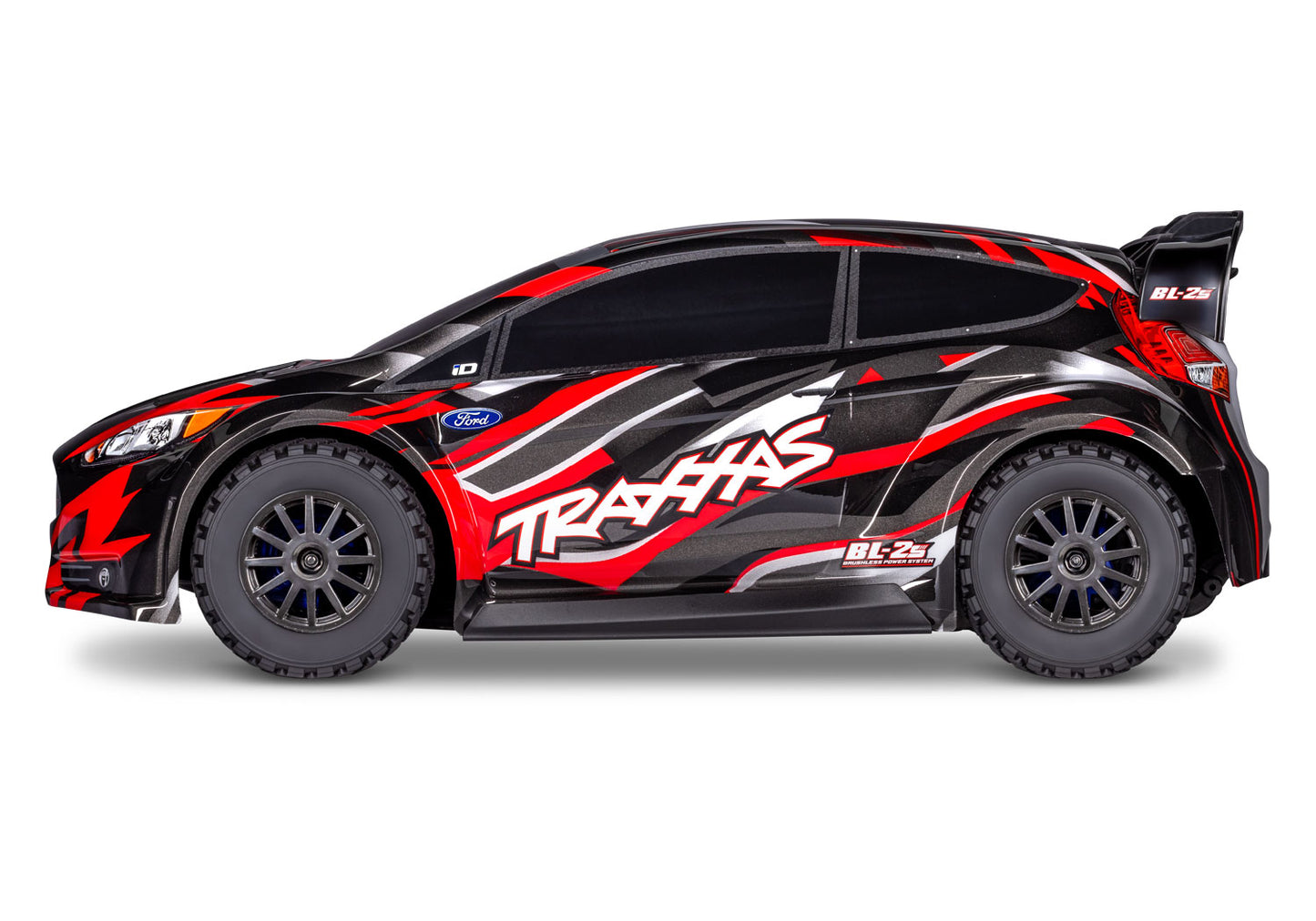 Traxxas Fiesta ST Rally 1/10 Brushless AWD Rally Car RTR - RED