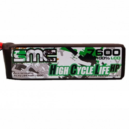 HCL-HP 11.1V 7600mAh 150C G10 Protection Plates W/SC5 Compatible with IC5/EC5 NON SMART