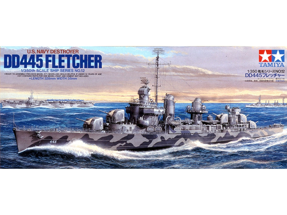 US NAVY DD445 FLETCHER