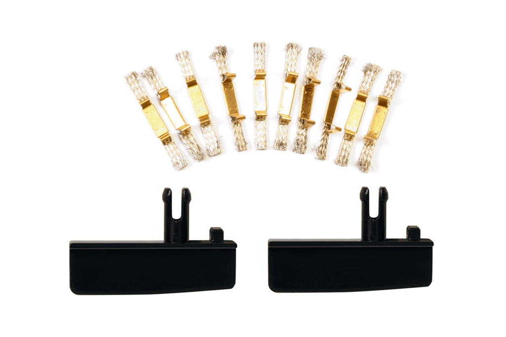 Double Contact Brushes w/ Guide Keels Set for Carrera Evolution, Digital 132, Digital 124
