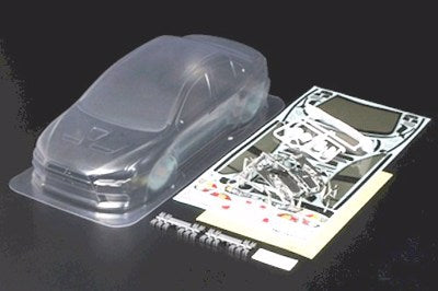 Mitsubishi Lancer evo x TAM51376 CLEAR body only