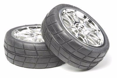 10 spoke mesh slick tires