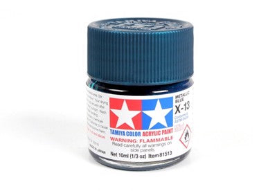 X-13 METALLIC BLUE ACRYLIC