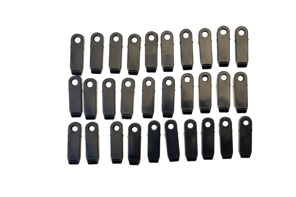 Clips for Track Screw Connection