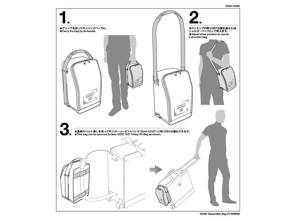 RC Transmitter Bag
