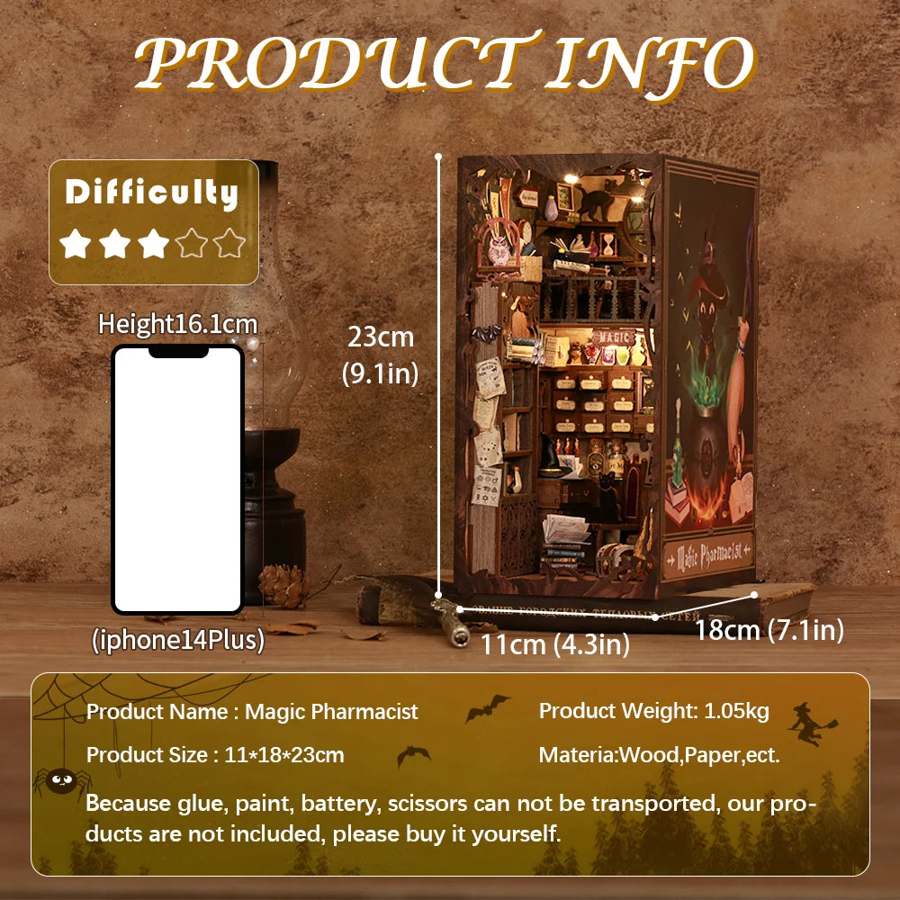 Magic Pharmacist - DIY Miniature House Kit