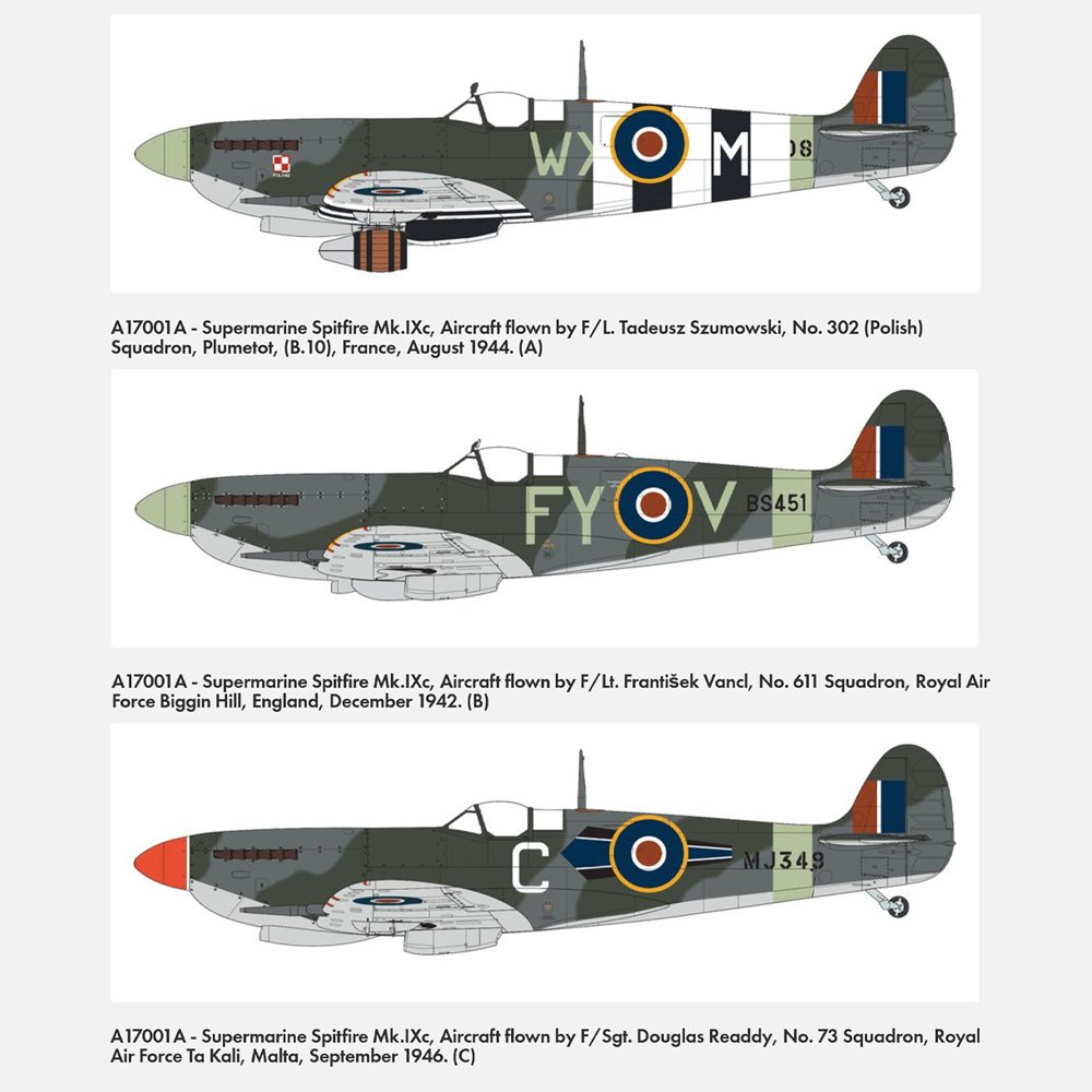 1:24 Supermarine Spitfire Mk.IXc - Flying Dray
