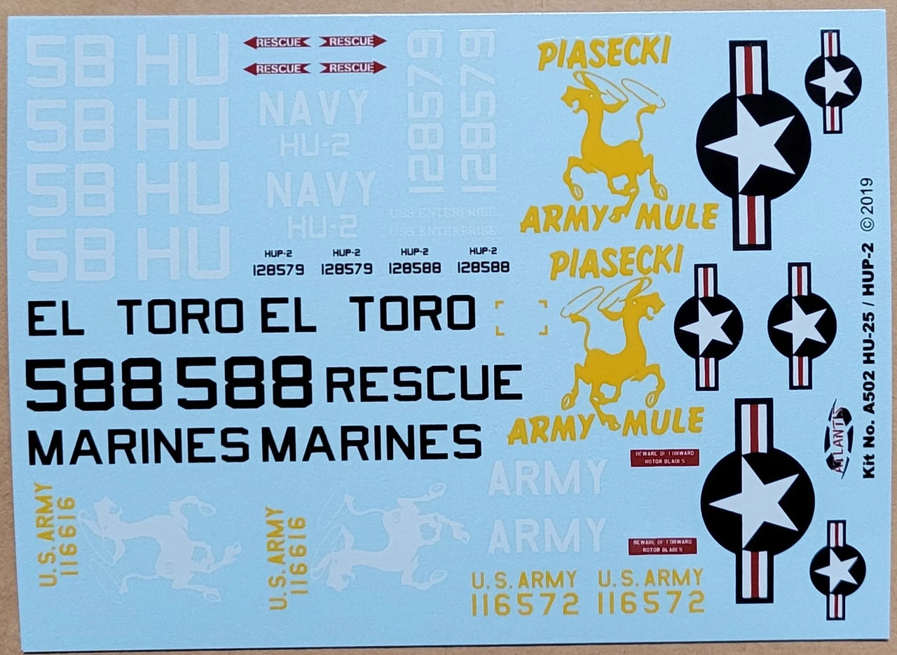 1:48 H-25 HUP-2 Army Mule Helicopter