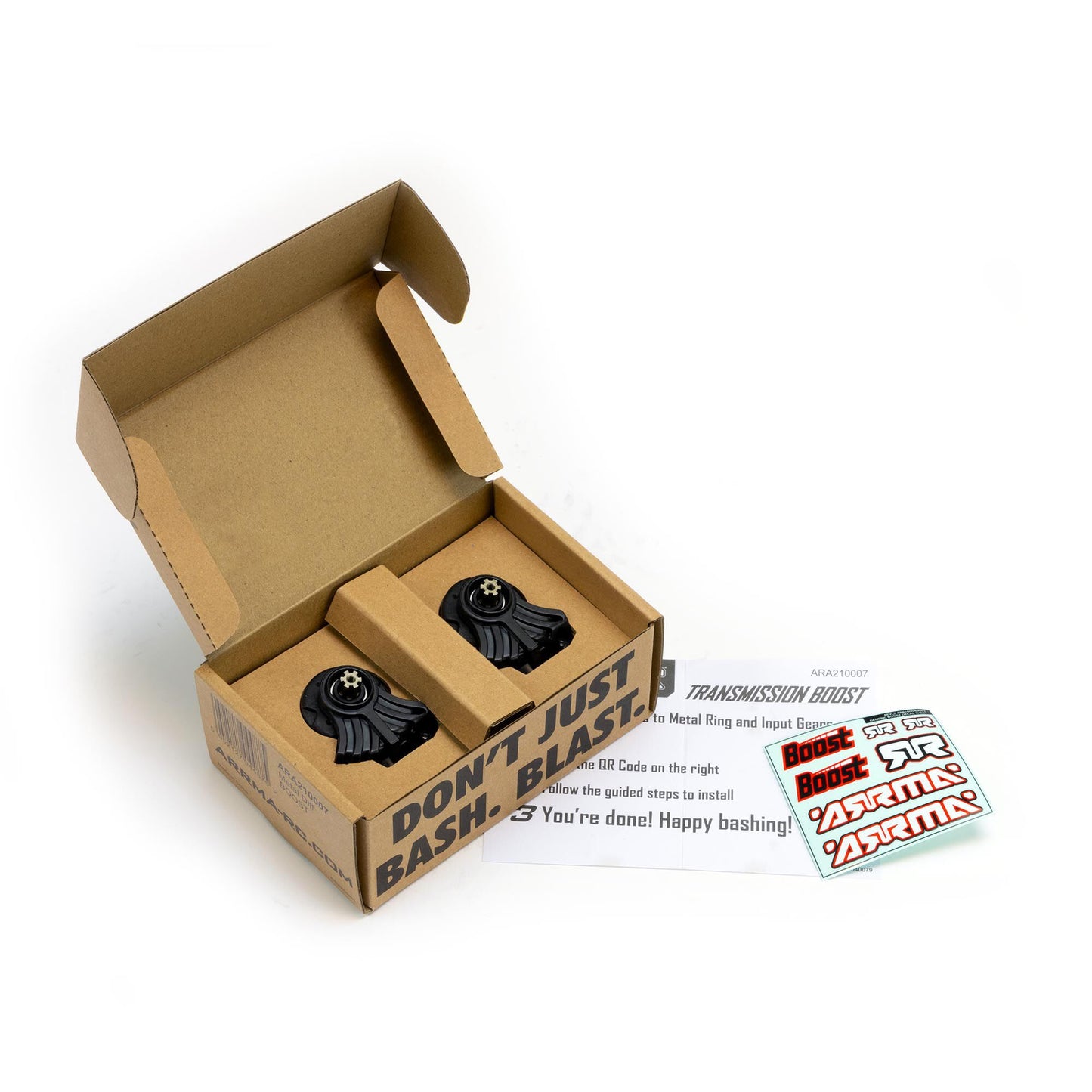 Front & Rear Metal Diff Upgrade Set: BOOST BOX