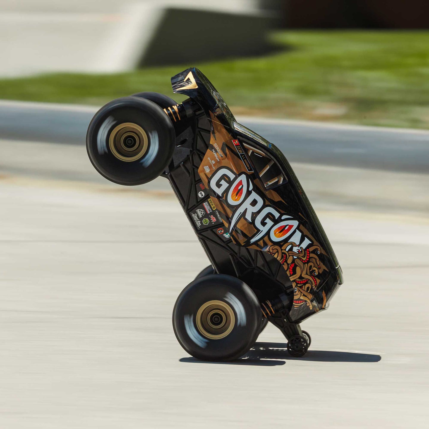 1/16 Gorgon Grom 4x4 RTR Brushed Monster Truck, Bronze - Battery & Charger Included PREORDER