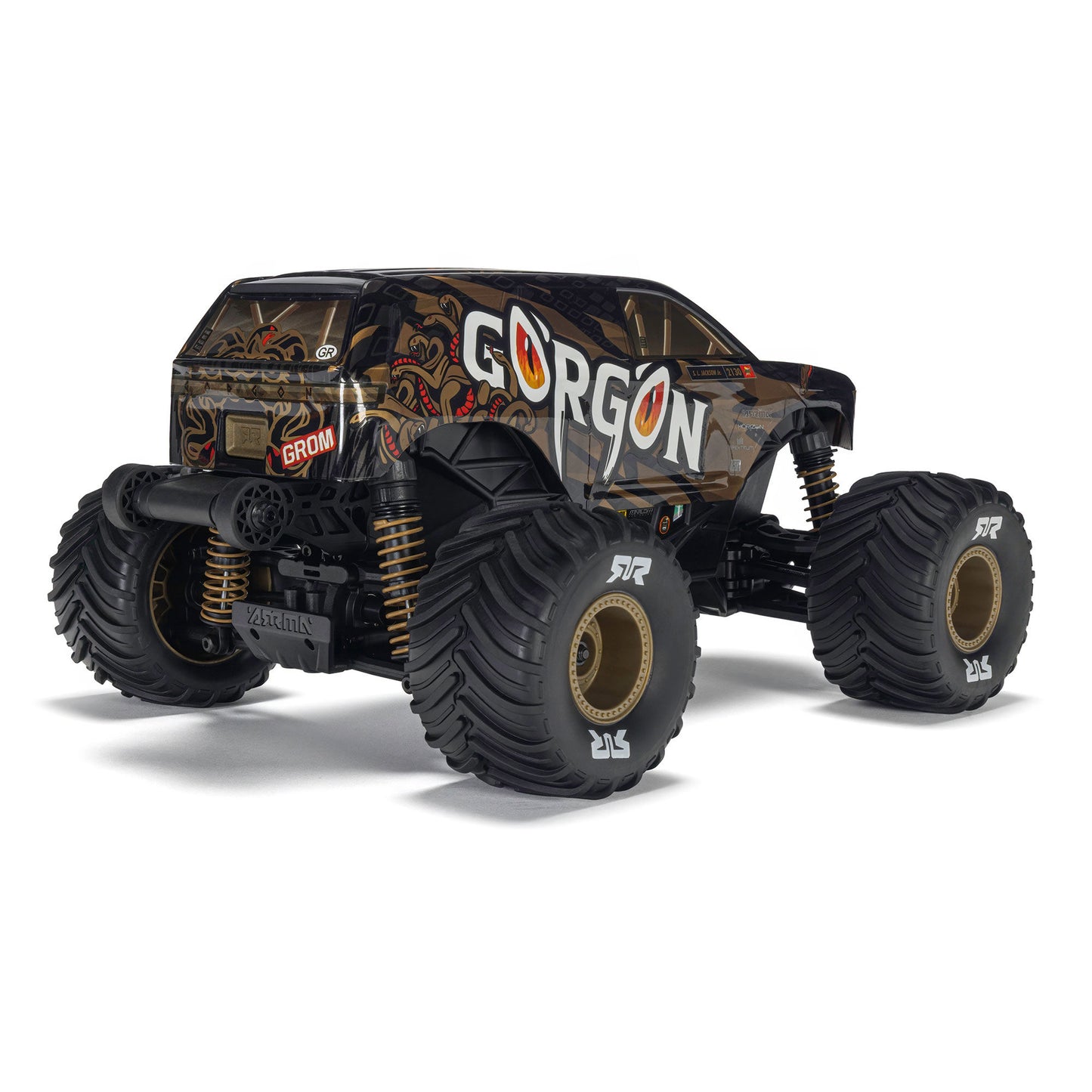 1/16 Gorgon Grom 4x4 RTR Brushed Monster Truck, Bronze - Battery & Charger Included PREORDER