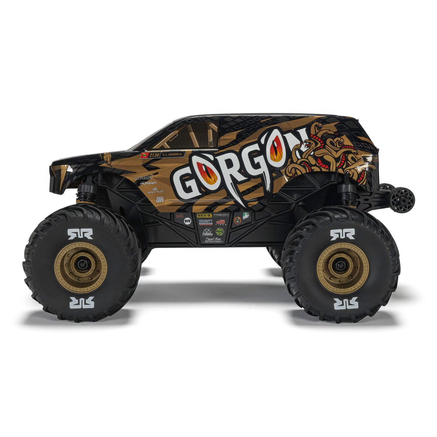 1/16 Gorgon Grom 4x4 RTR Brushed Monster Truck, Bronze - Battery & Charger Included PREORDER